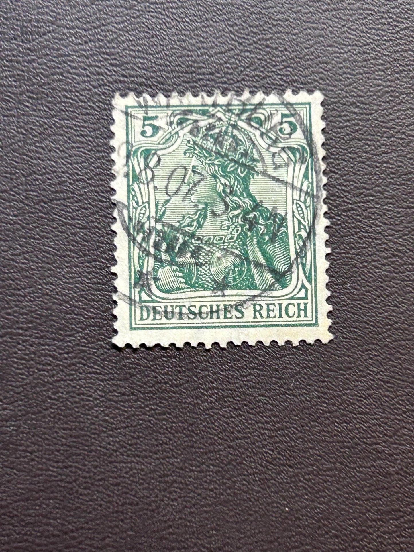 Germania 5 Pf um 1900