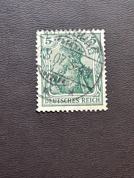 Germania 5 Pf around 1900