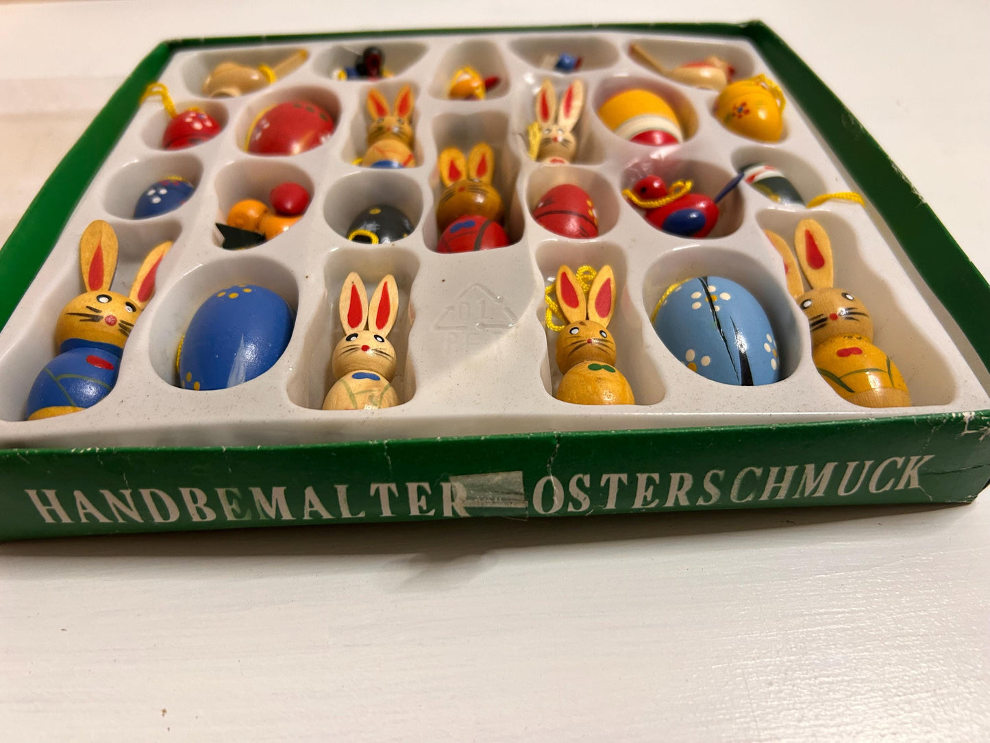 Wunderschönes vintage Osterset handbemalt