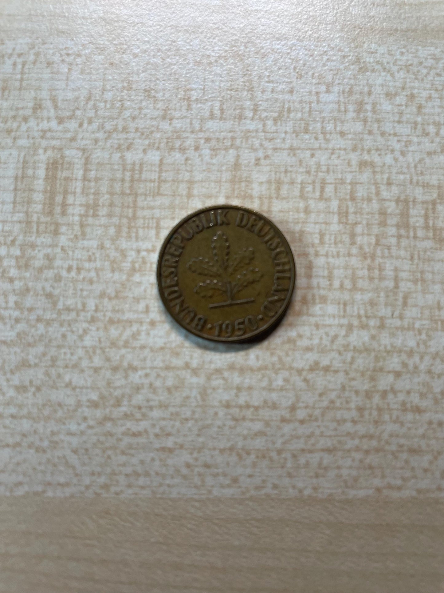 10 Pfennig F 1950