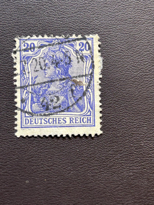 Germania 20 Pf um 1900