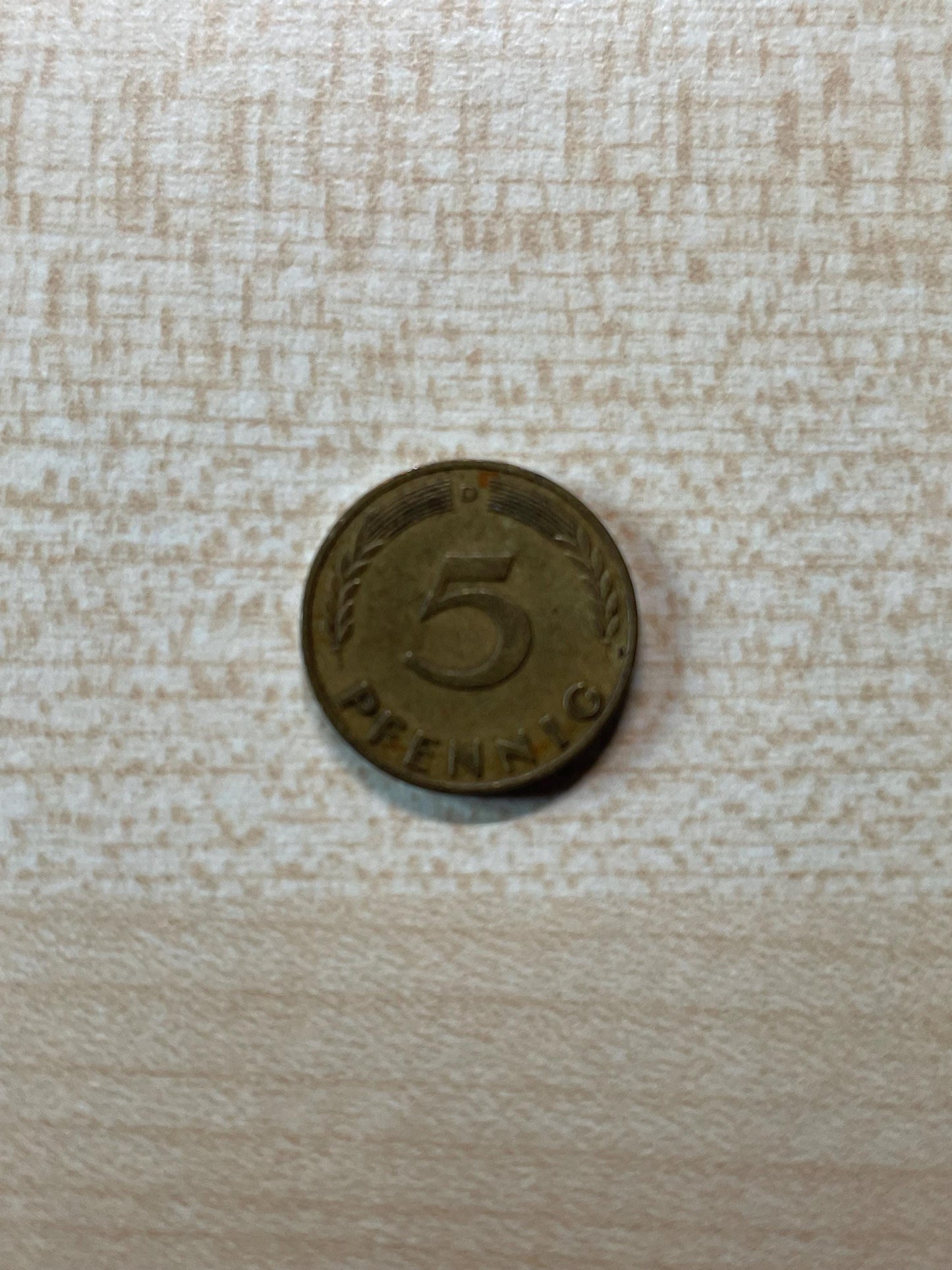 5 Pfennig G 1950 BRD