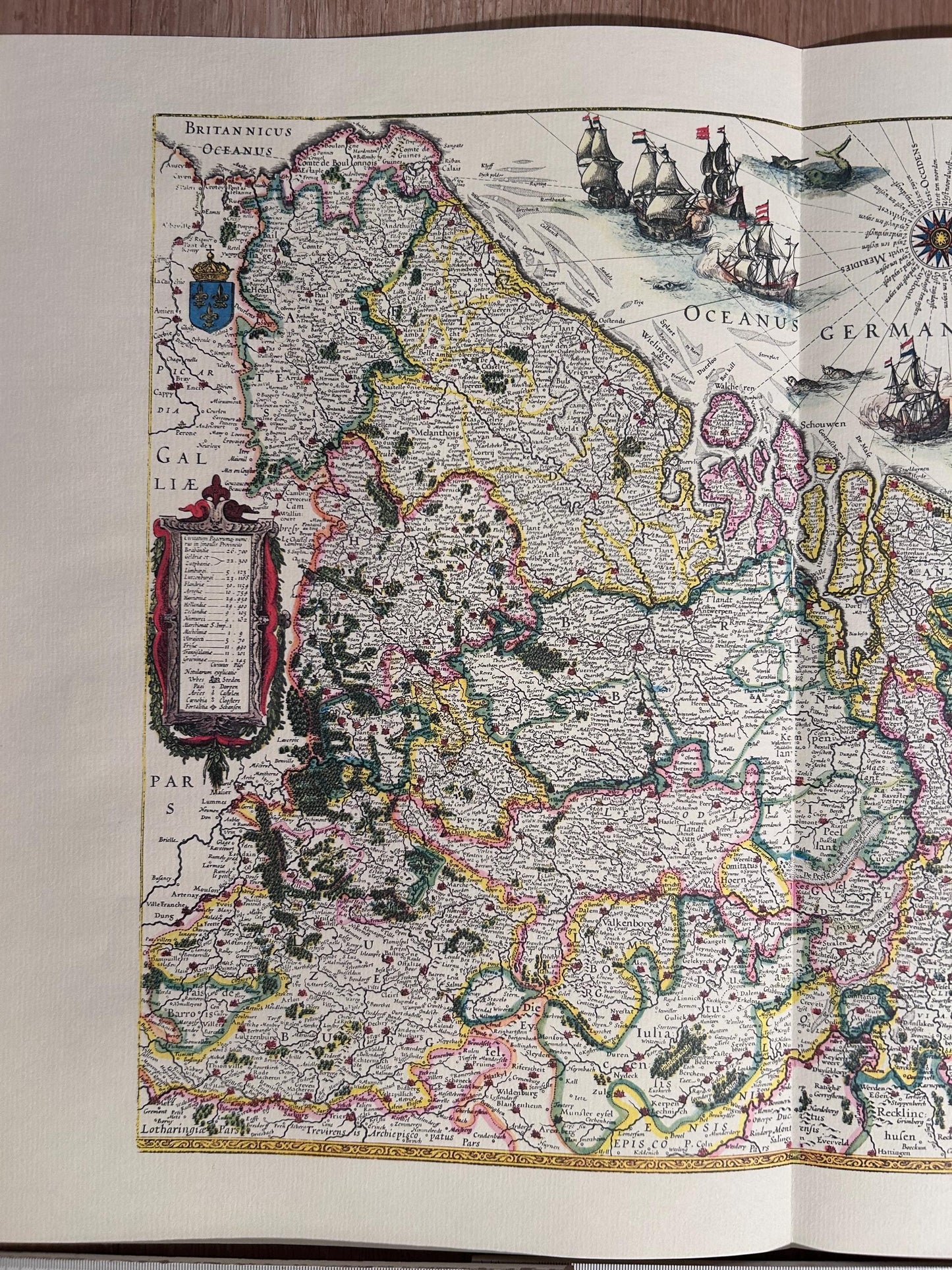 Vintage Map Netherlands