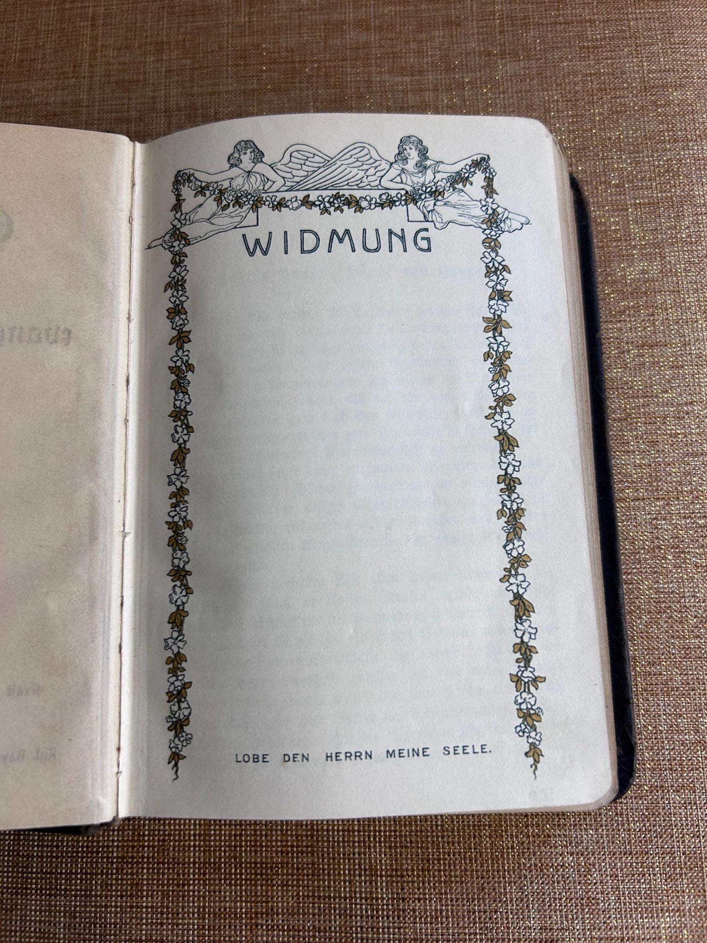 prayer book around 1900