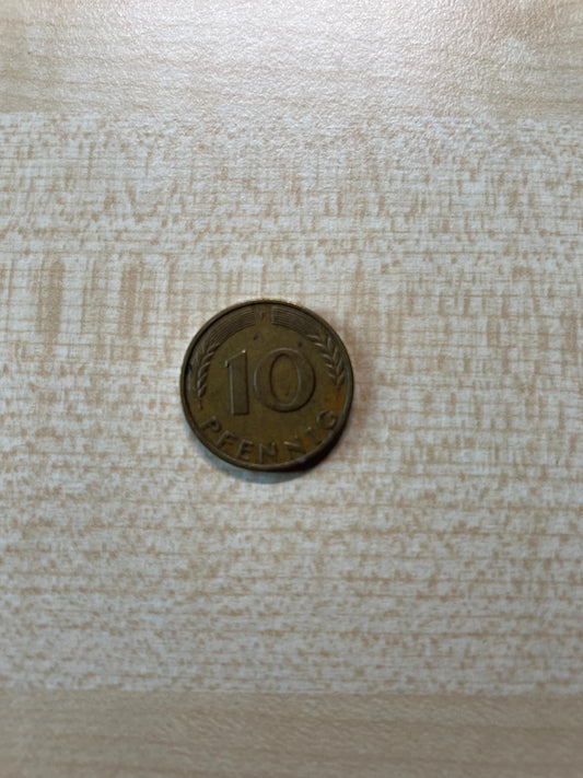 10 Pfennig F 1950