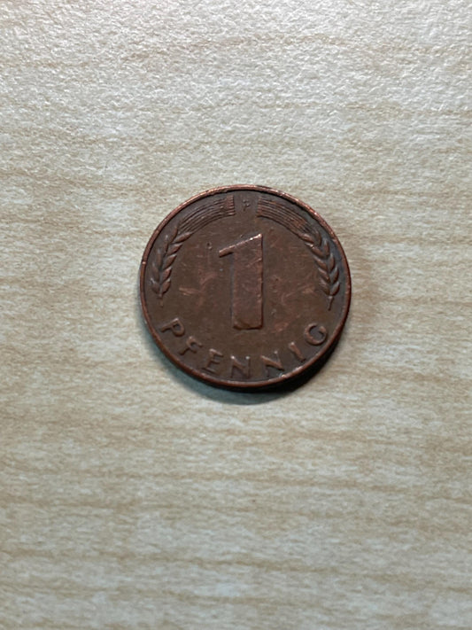 1 Pfennig 1950 F