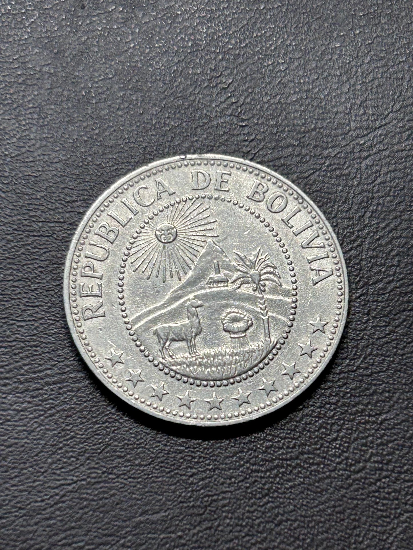 50 centavos bolivia 1965