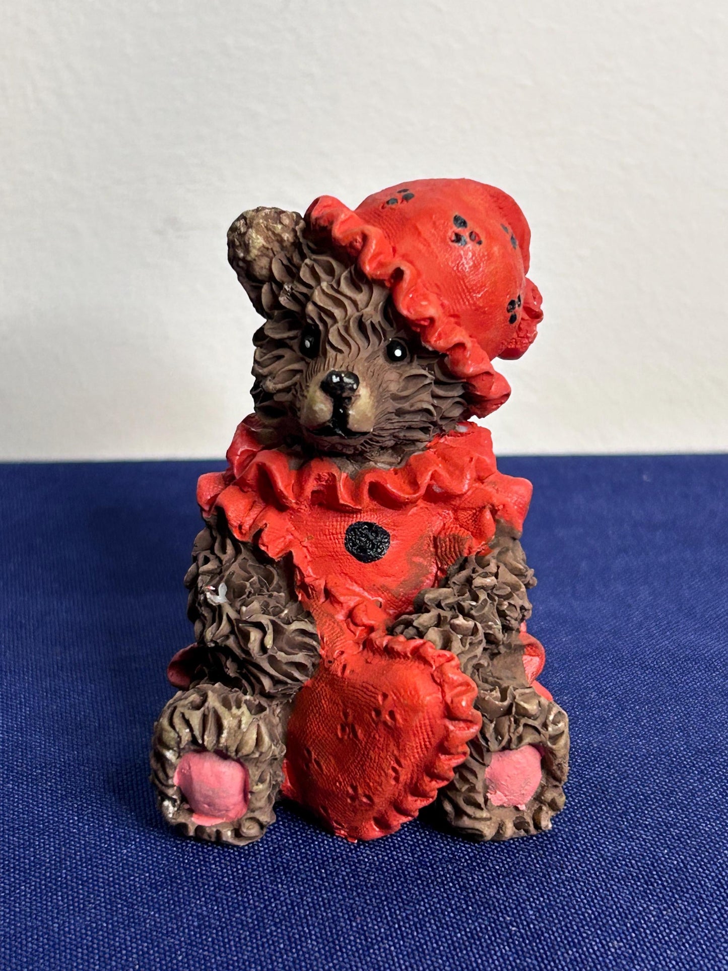 Cute bear set (5 pieces) from the 90s approx. 7.5 cm