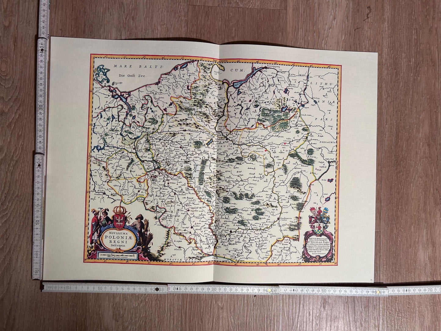 Vintage Map of Poland