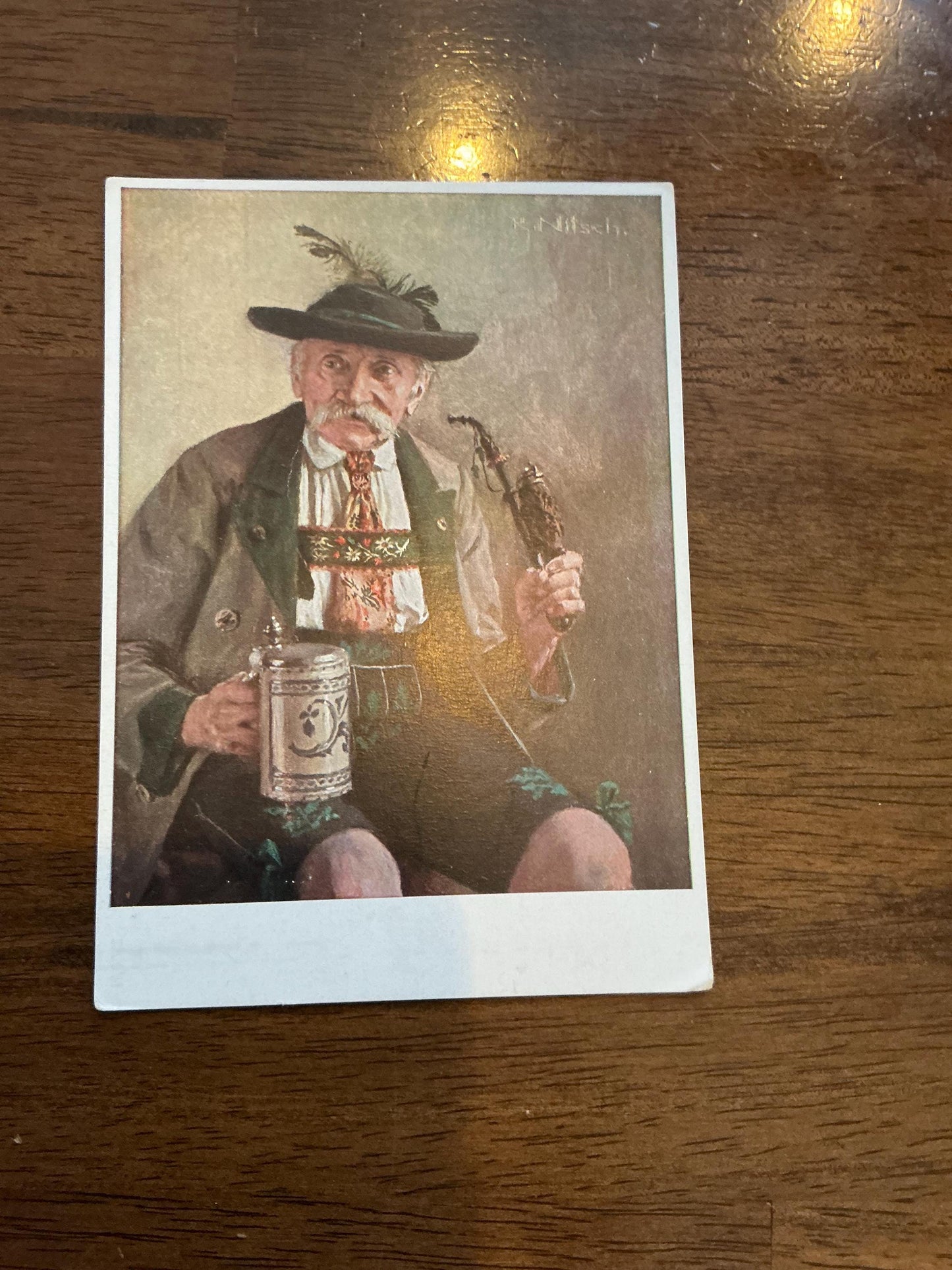 Postcard: Bavarian Farmer (Tölz)