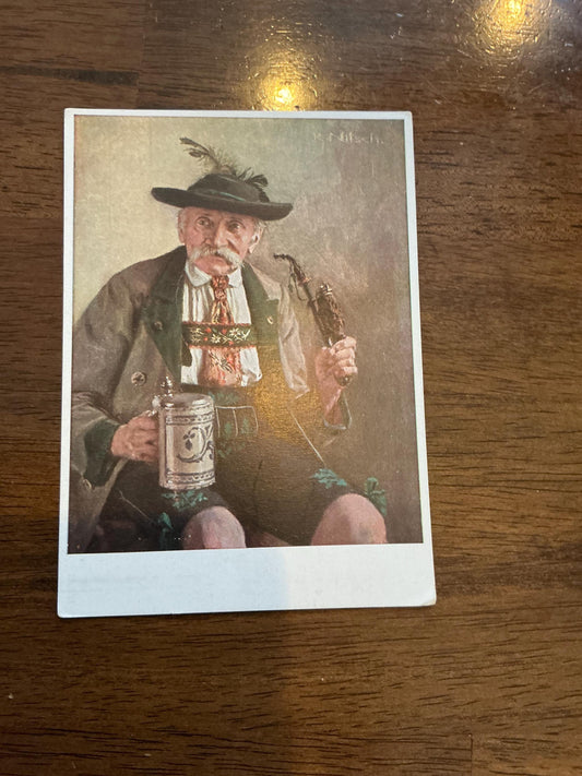 Postcard: Bavarian Farmer (Tölz)