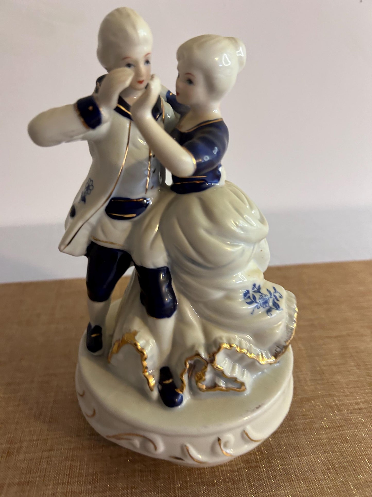 Courtly Dancer Couple in Rococo Style