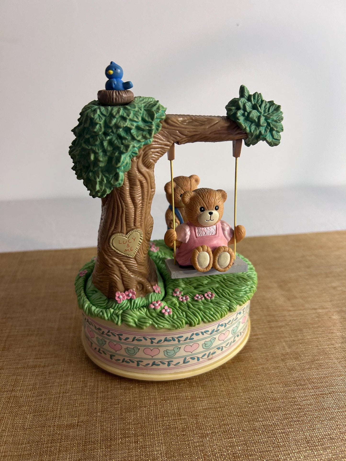 Enchanting music box with cute bears