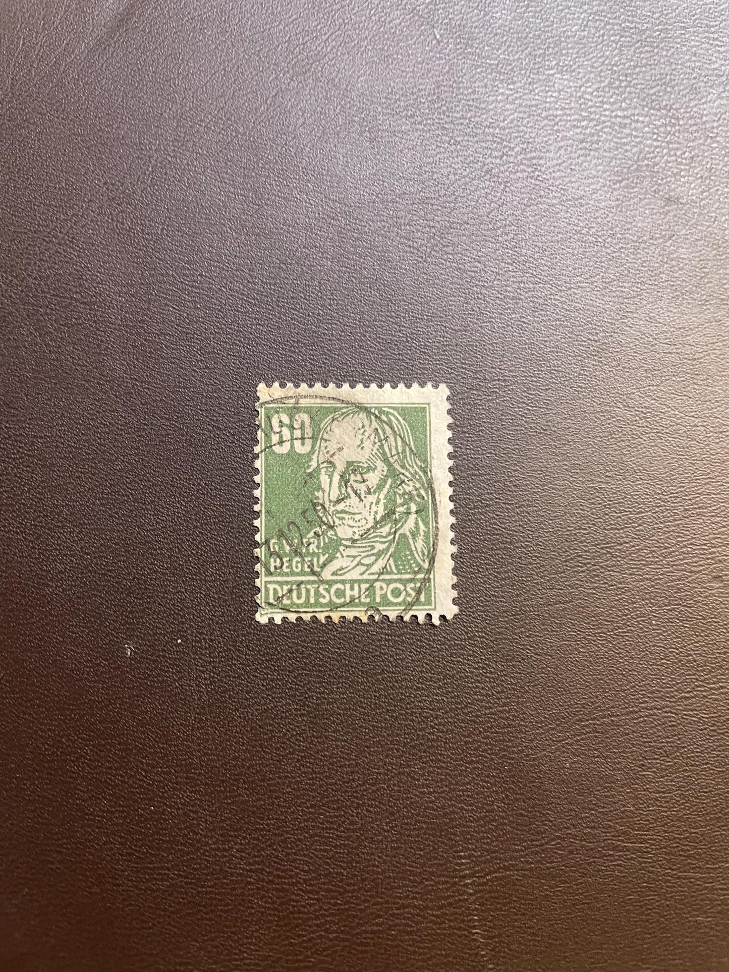 Karl Marx DDR 50 Pf 1952/1953