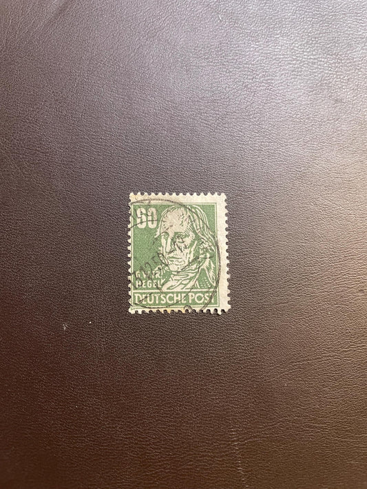 Karl Marx DDR 50 Pf 1952/1953