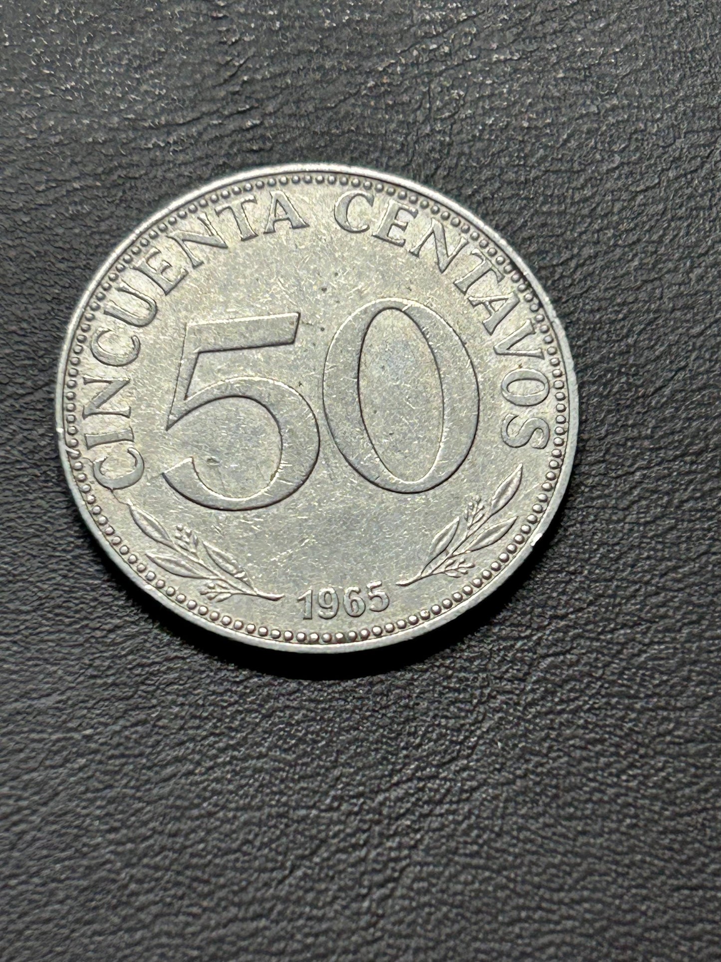 50 centavos bolivia 1965