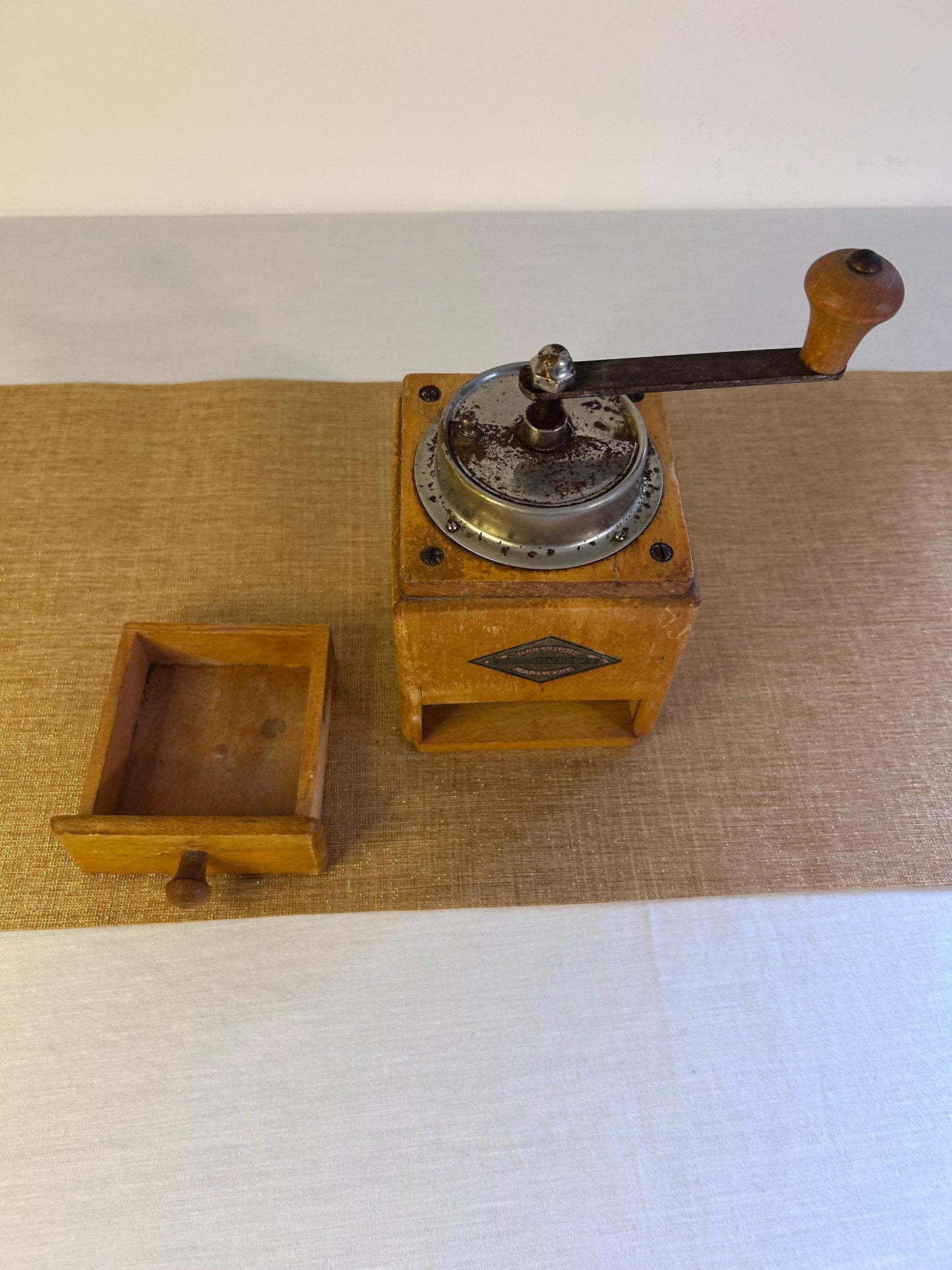 Handmade coffee grinder