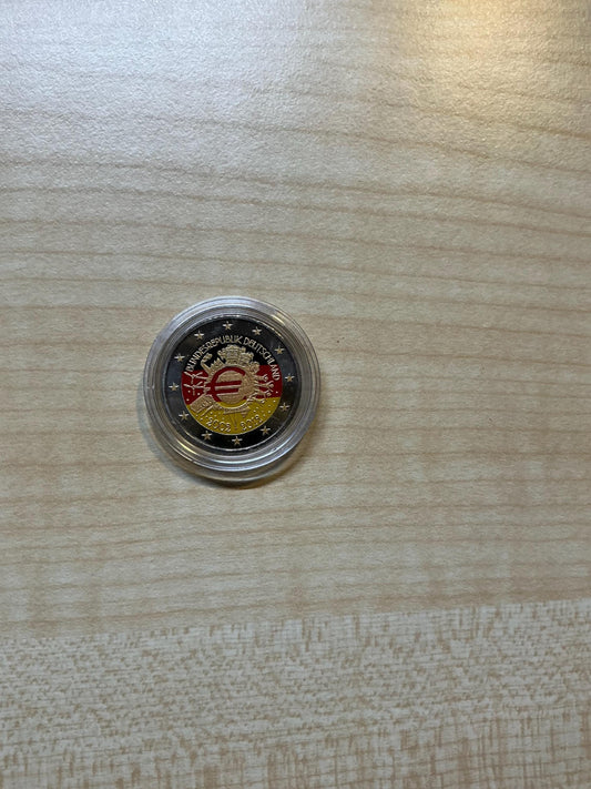 2 Euro commemorative coin 2002-2012