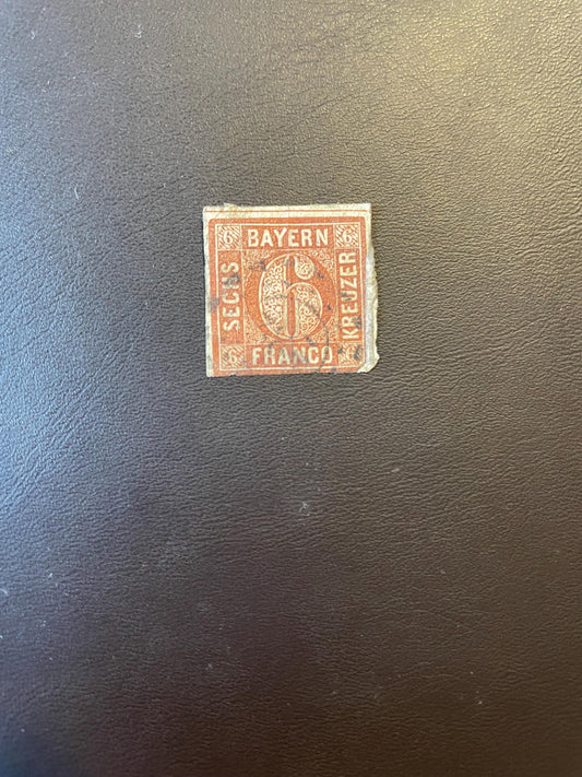 6 Kreuzer Bayern 1850