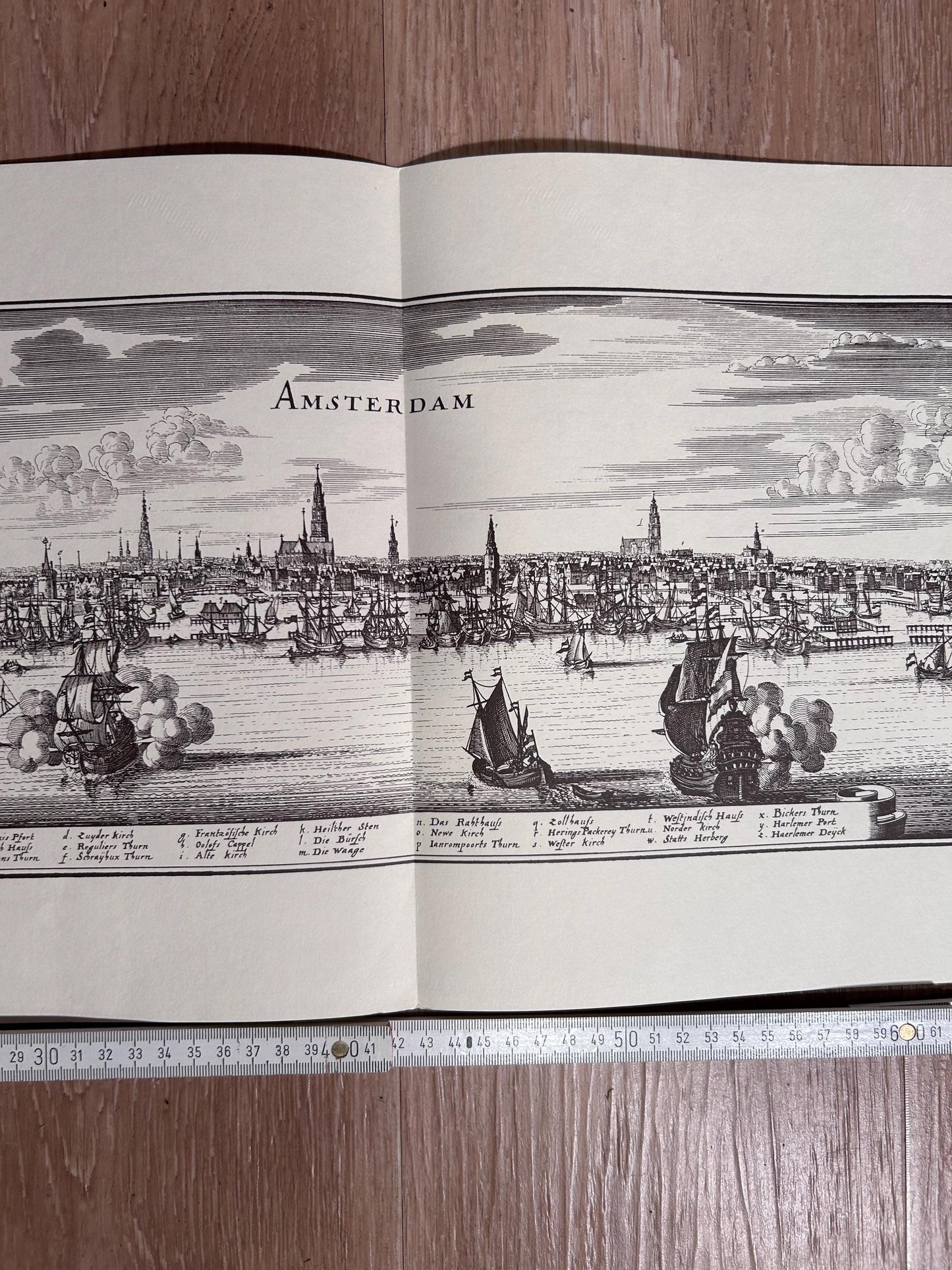 Vintage Map of Amsterdam