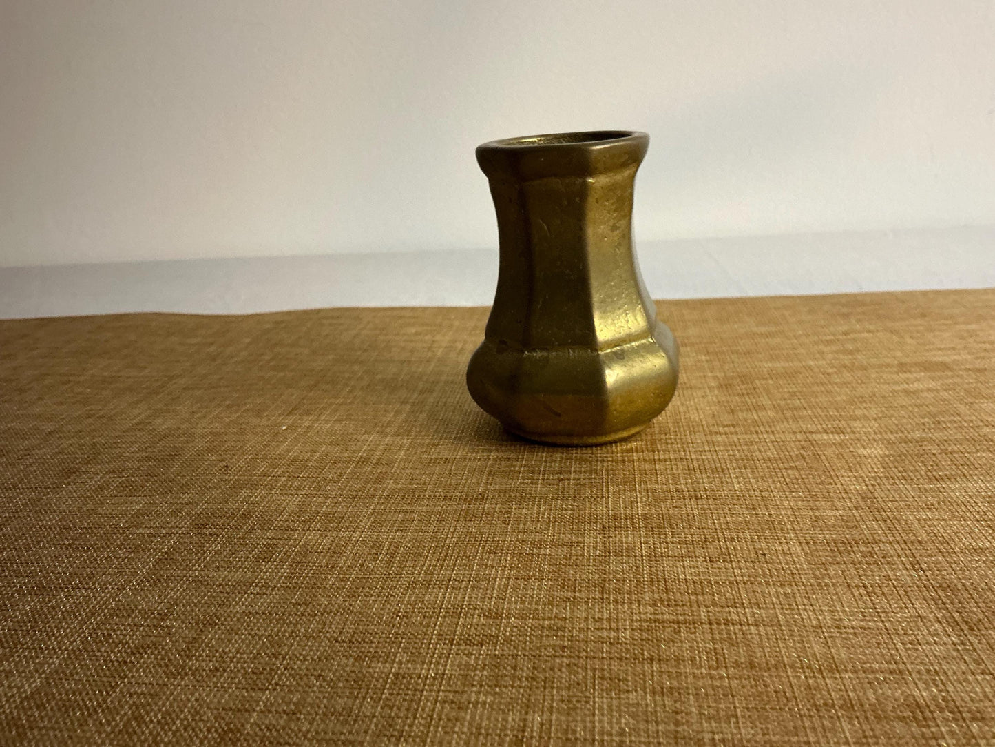 Elegant brass vessel