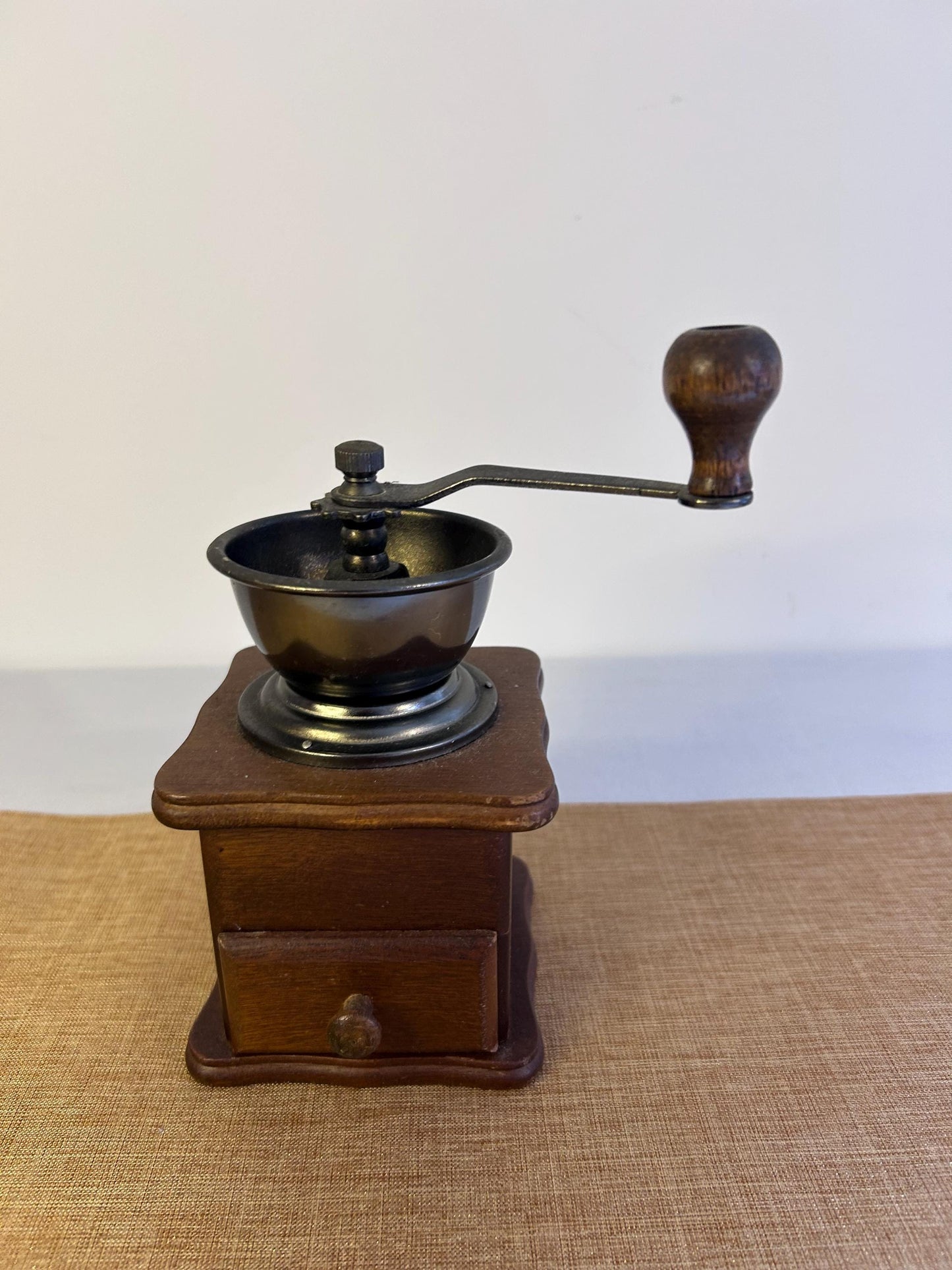 vintage coffee grinder