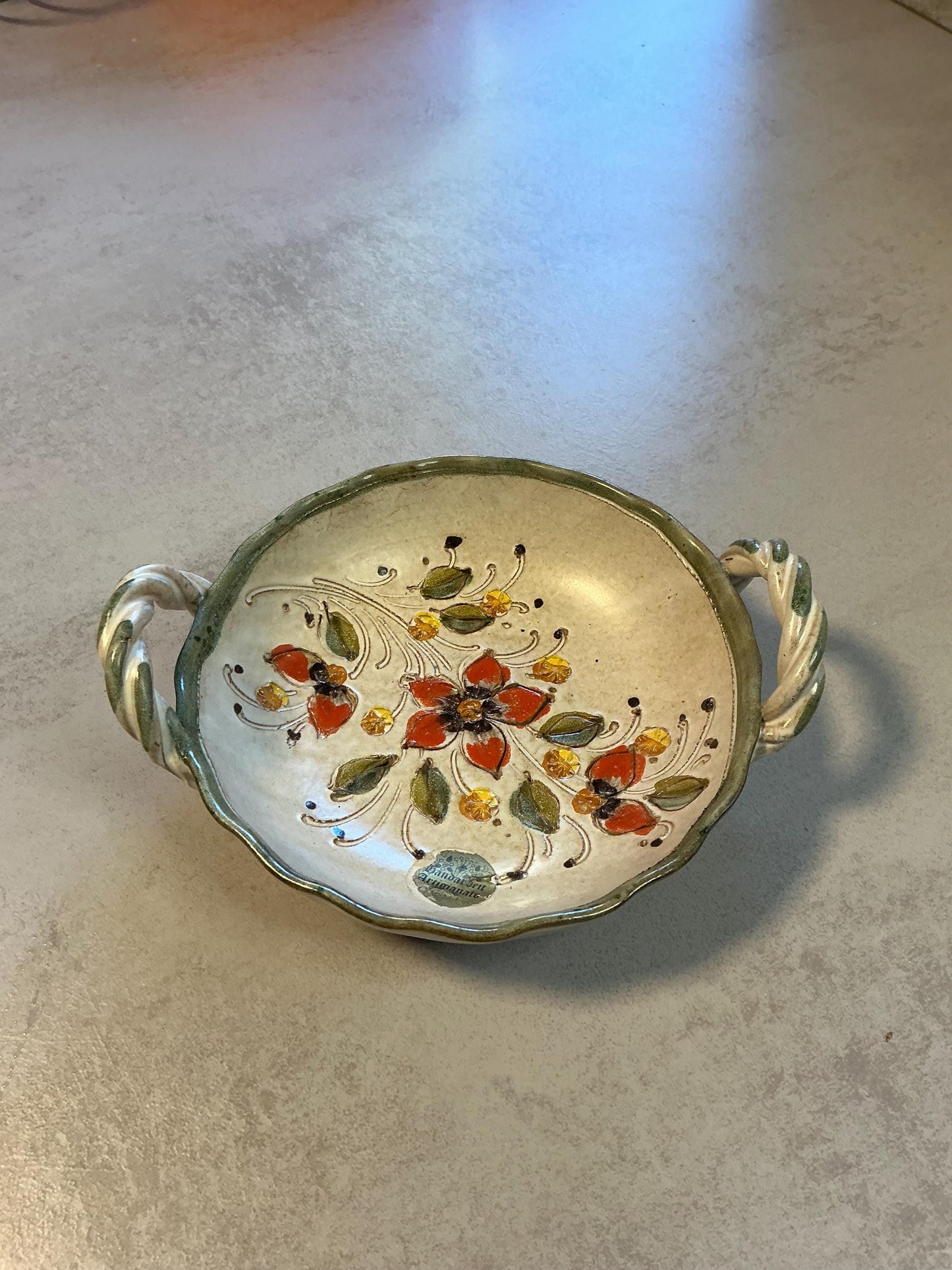 Charming ceramic bowl