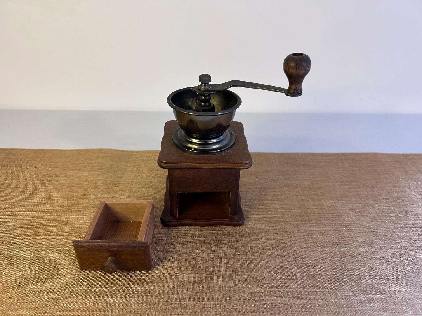 vintage coffee grinder