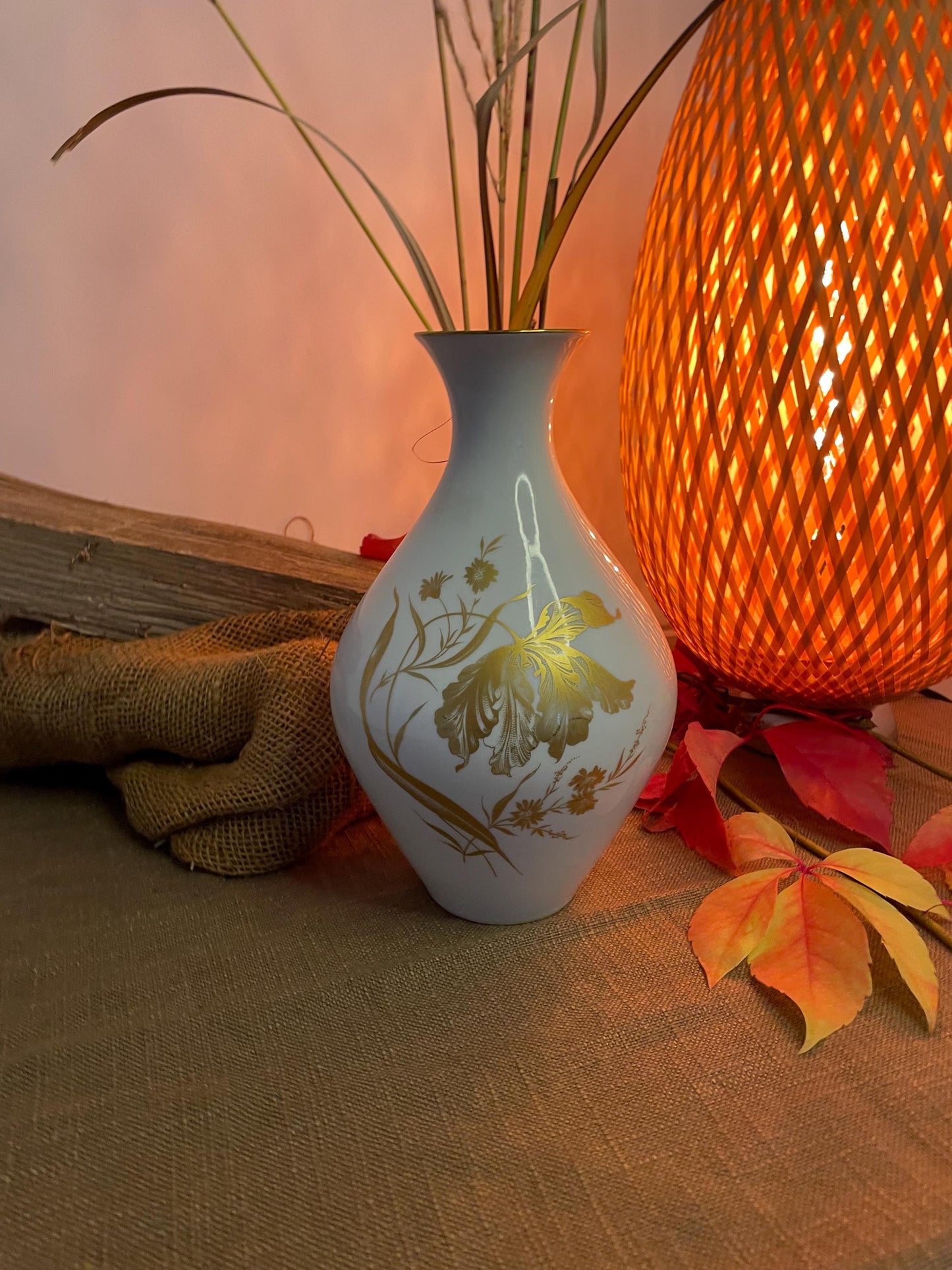 porcelain vase in classic style