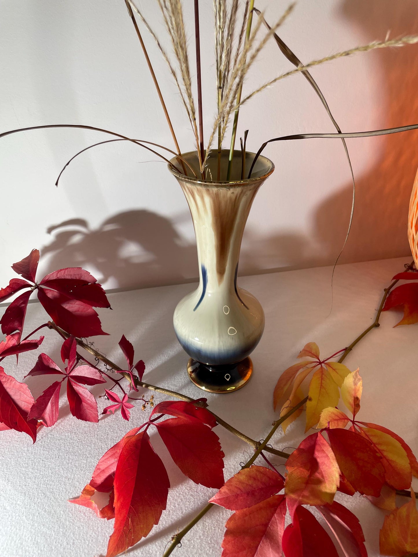 Art Deco style porcelain vase