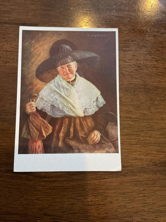 Postcard: Citizen's wife from Middle Franconia