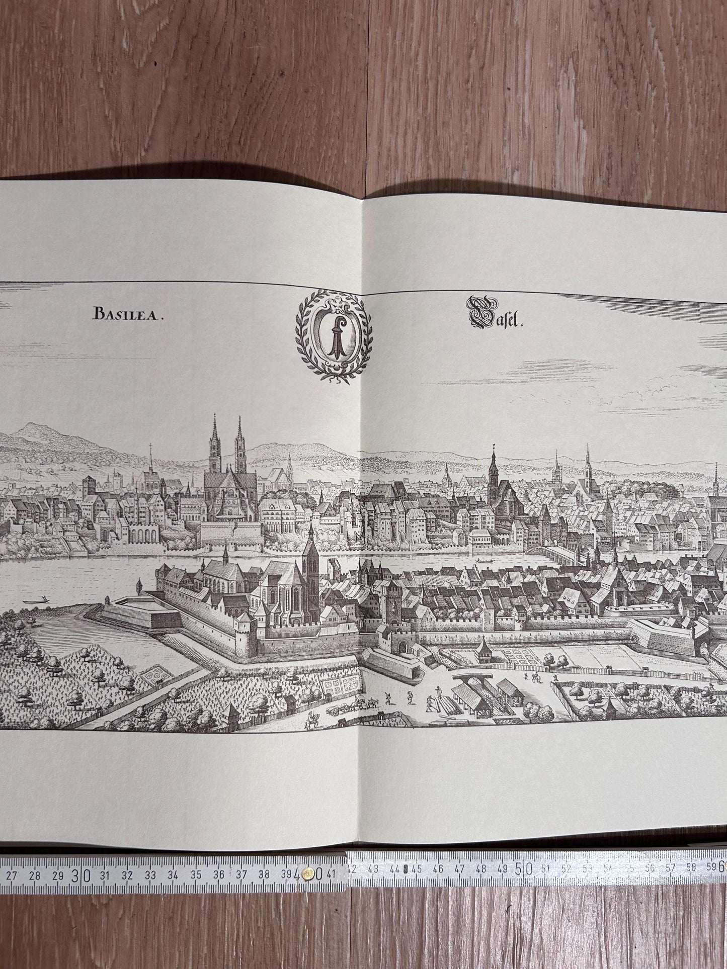 Vintage Map of Basel