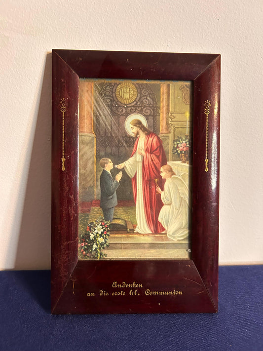 Vintage devotional and souvenir picture