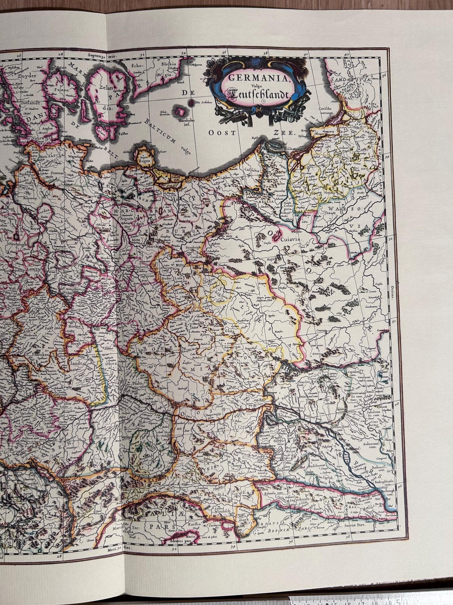 Vintage Map of Germany