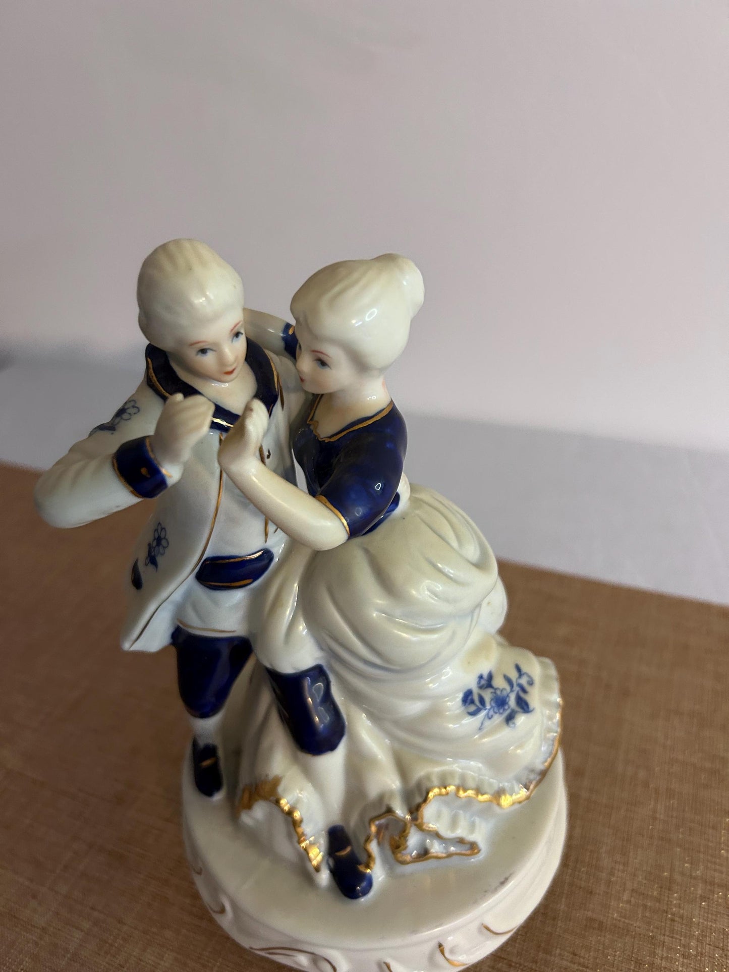 Courtly Dancer Couple in Rococo Style