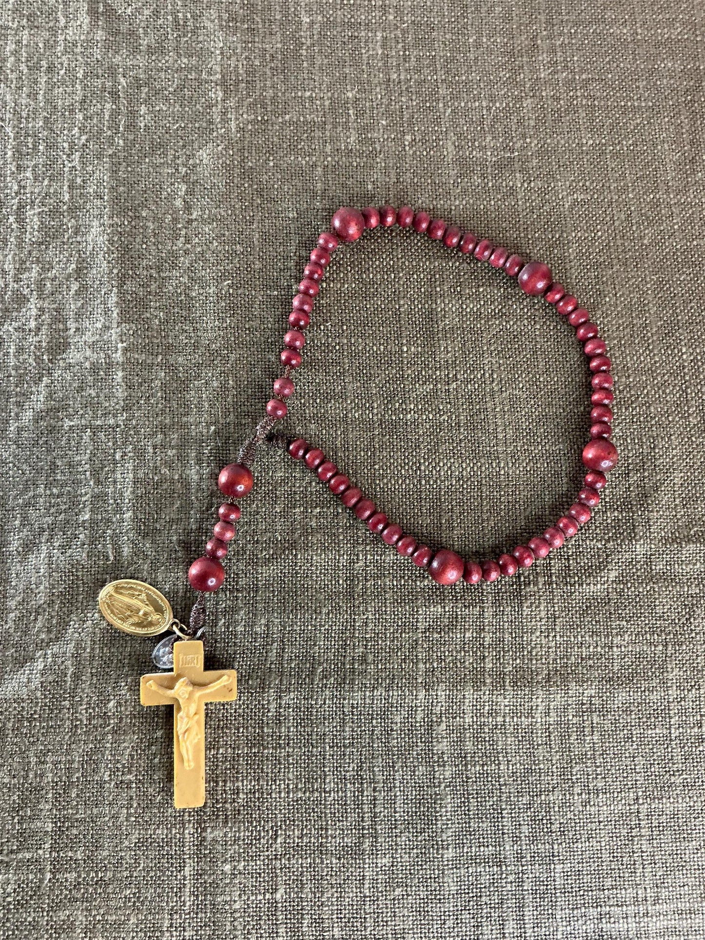 vintage rosary