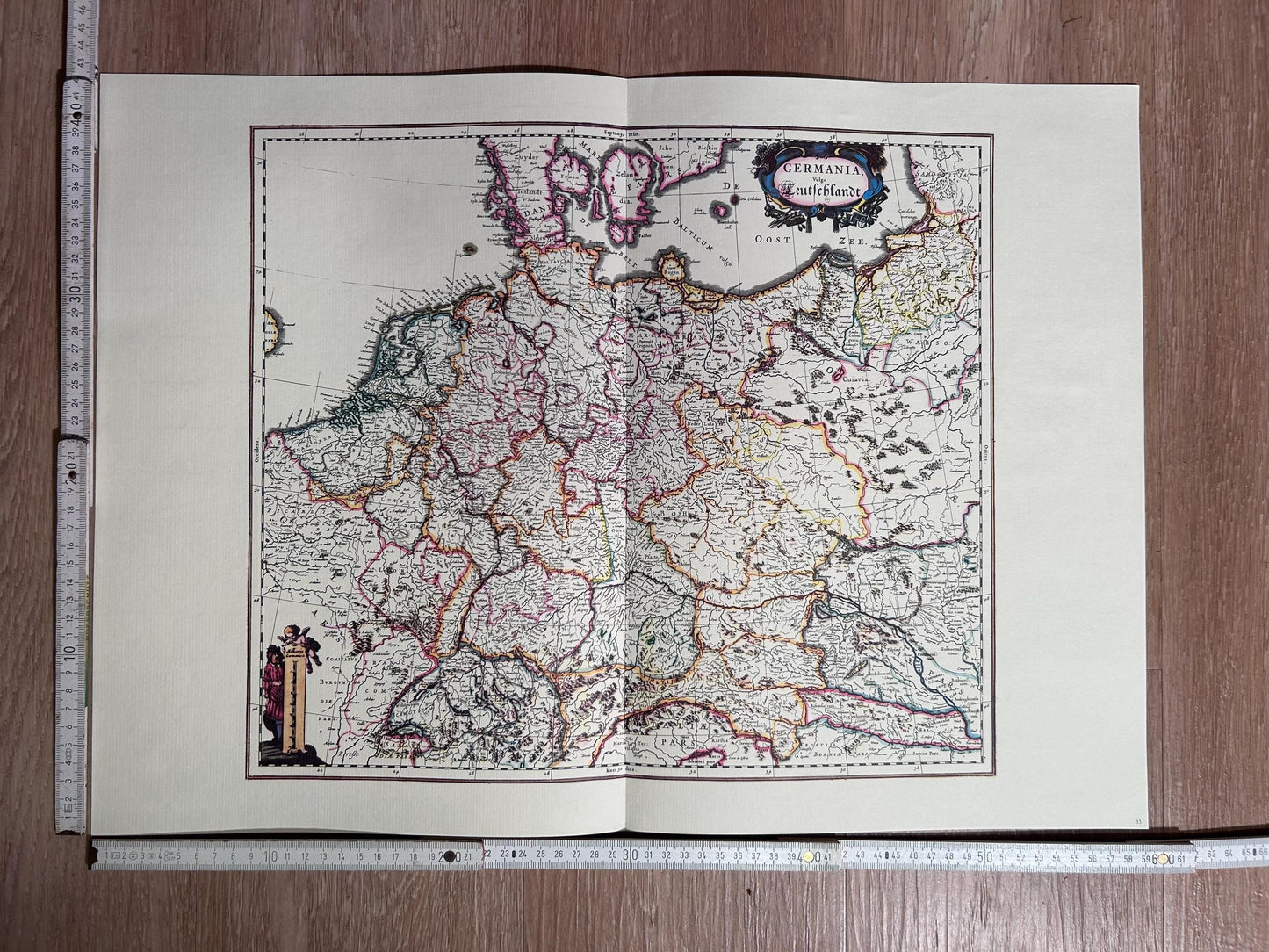 Vintage Map of Germany