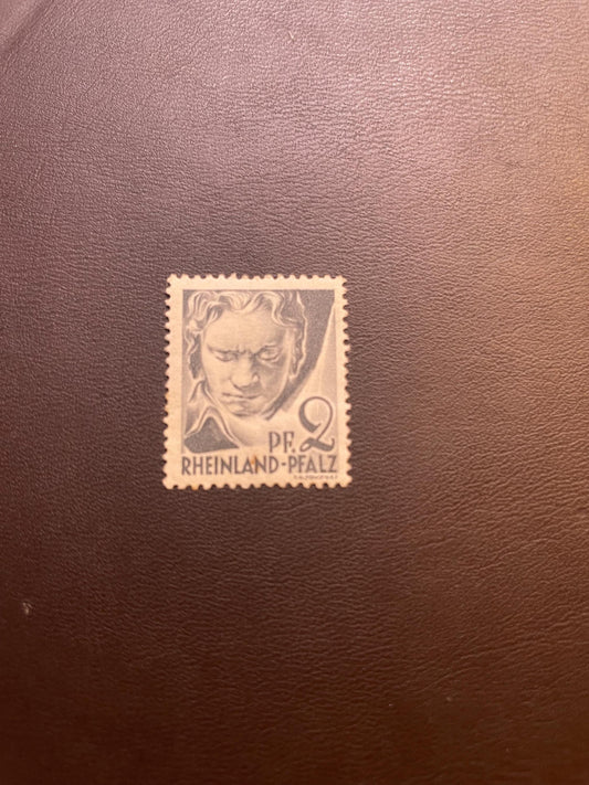 1947 French Occupation Zone Ludwig van Beethoven 2 Pf