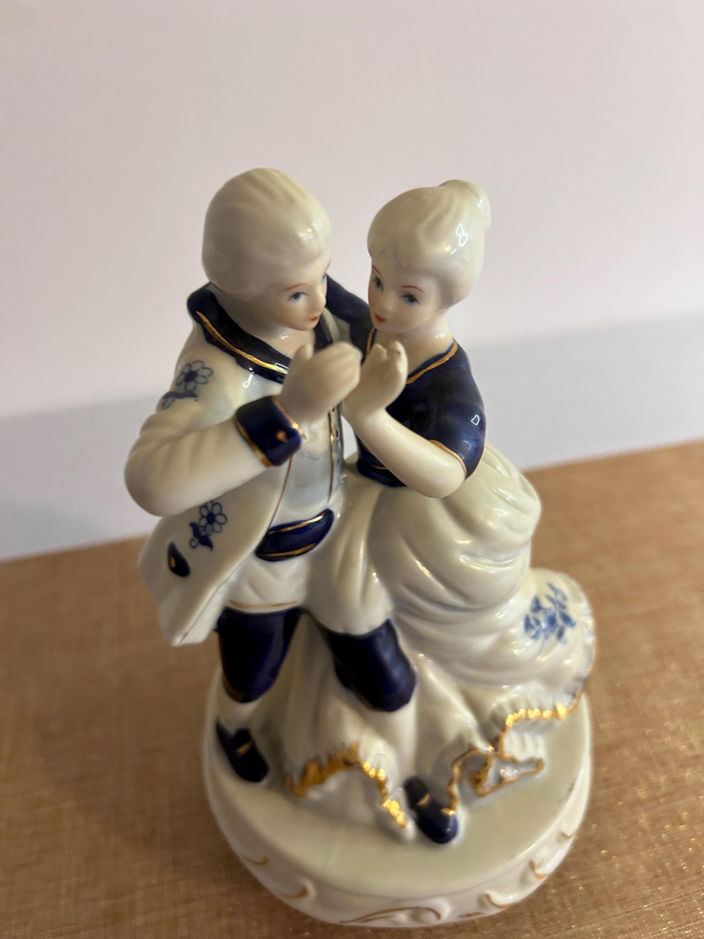 Courtly Dancer Couple in Rococo Style