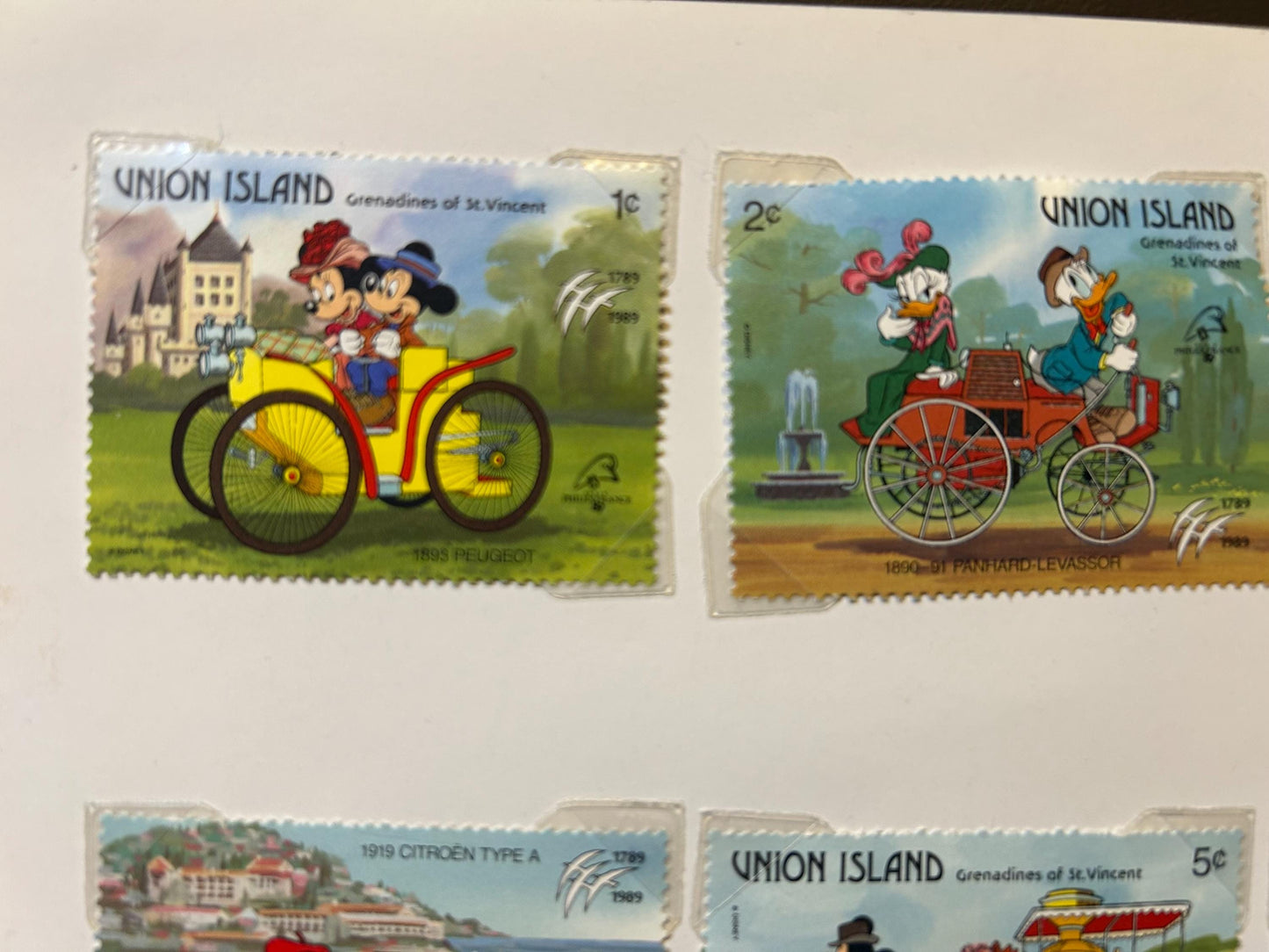 Verschiedene Disney Briefmarken