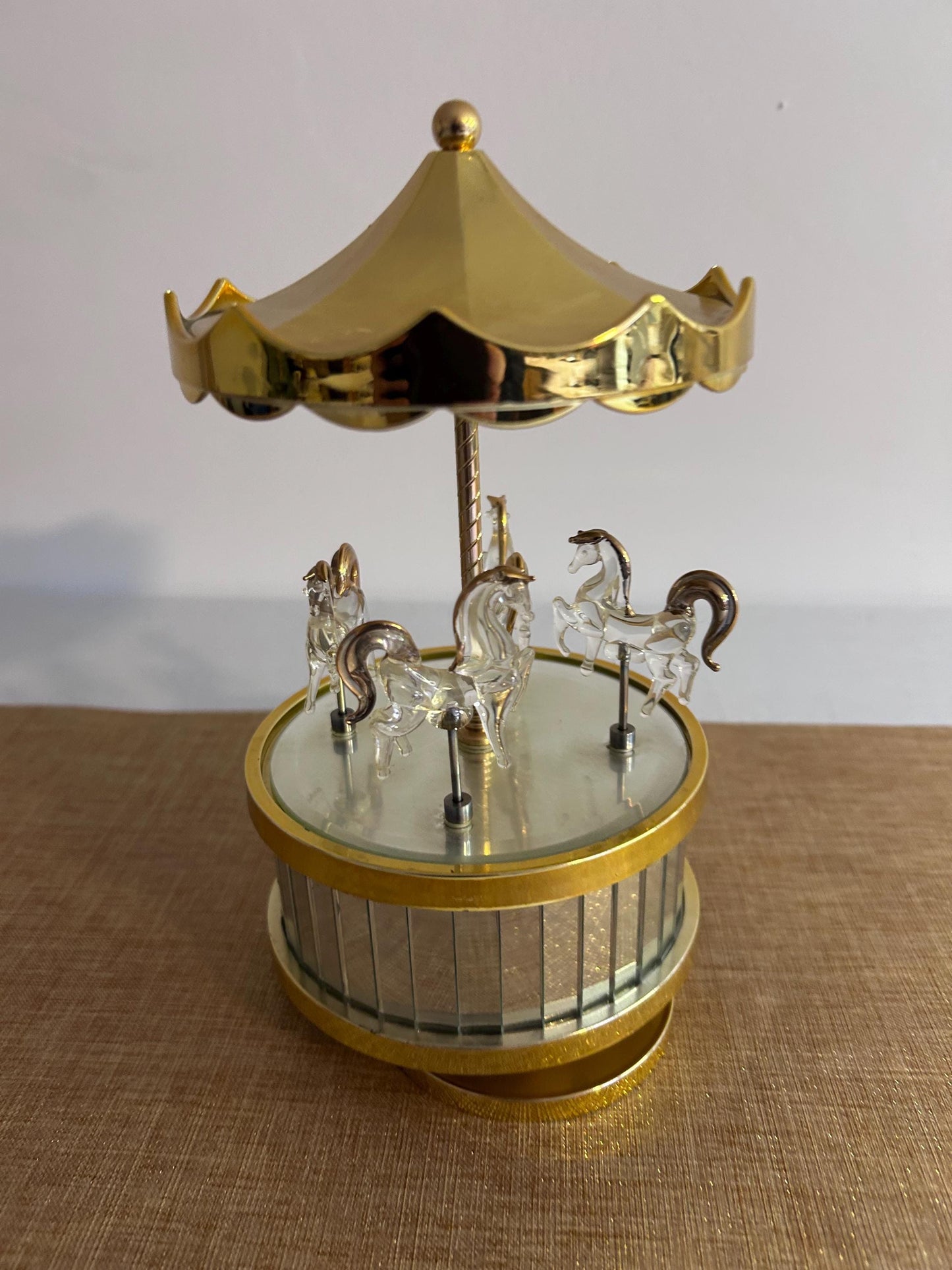 Enchanting Carousel Music Box