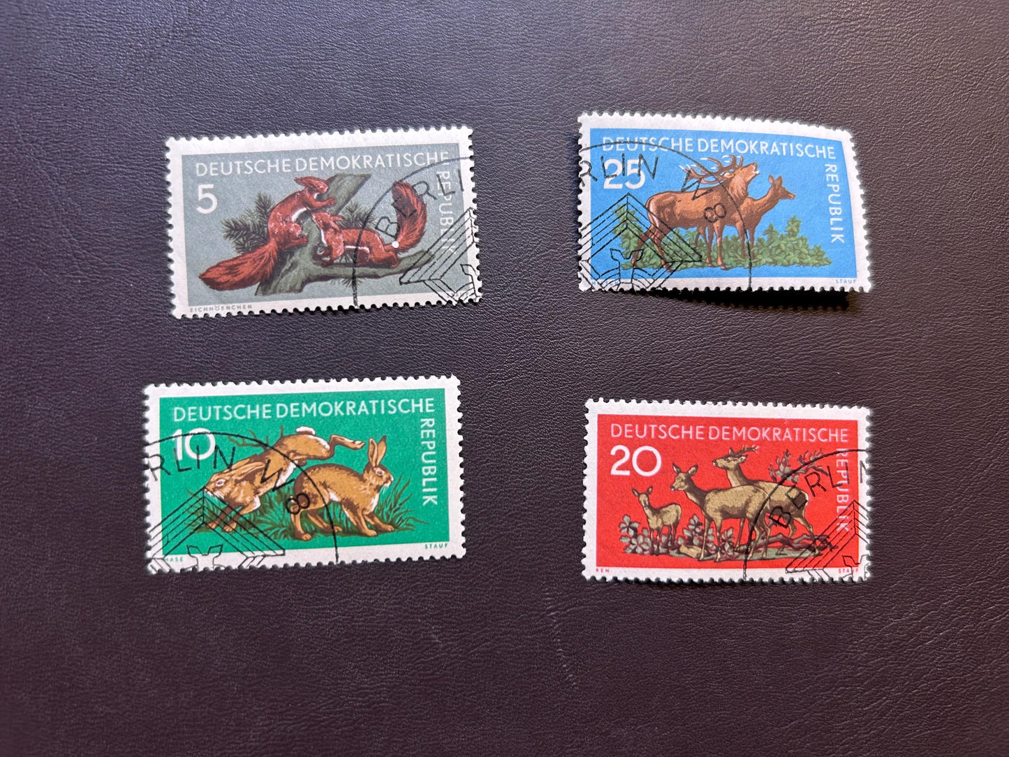 DDR Forest Animals 1959