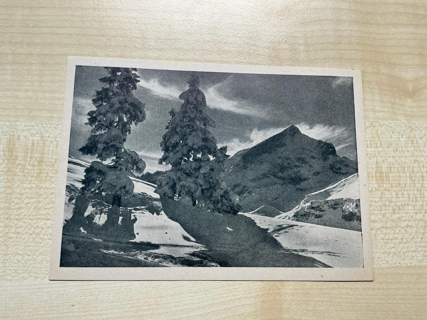 Postkarte Alpspitze Garmisch