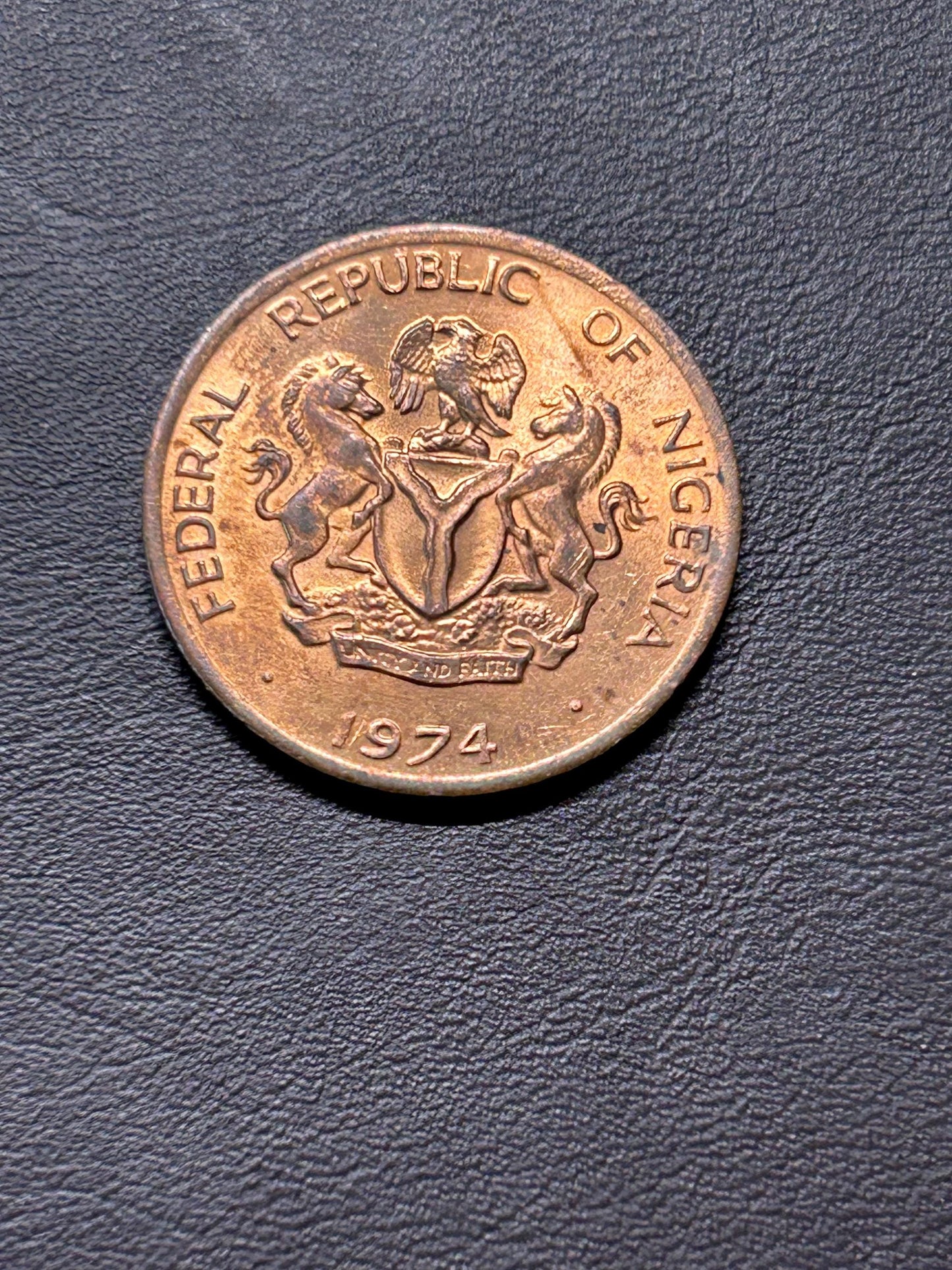 Nigeria 1 kobo 1974