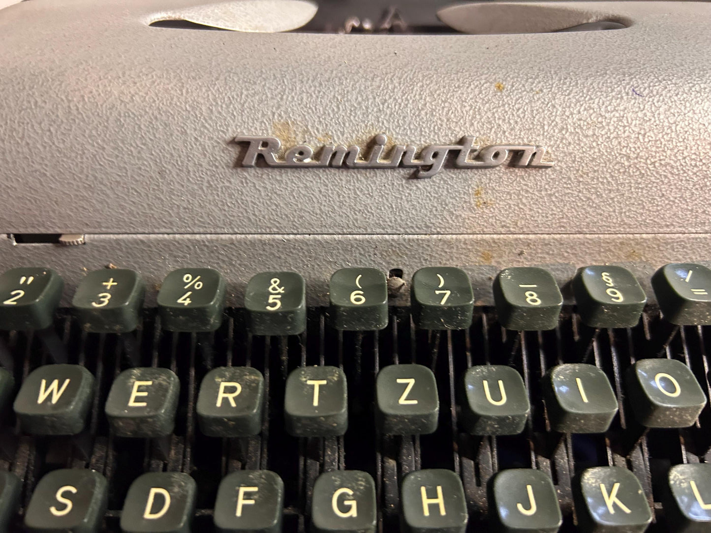 Wunderschöne Remington Reiseschreibmaschine