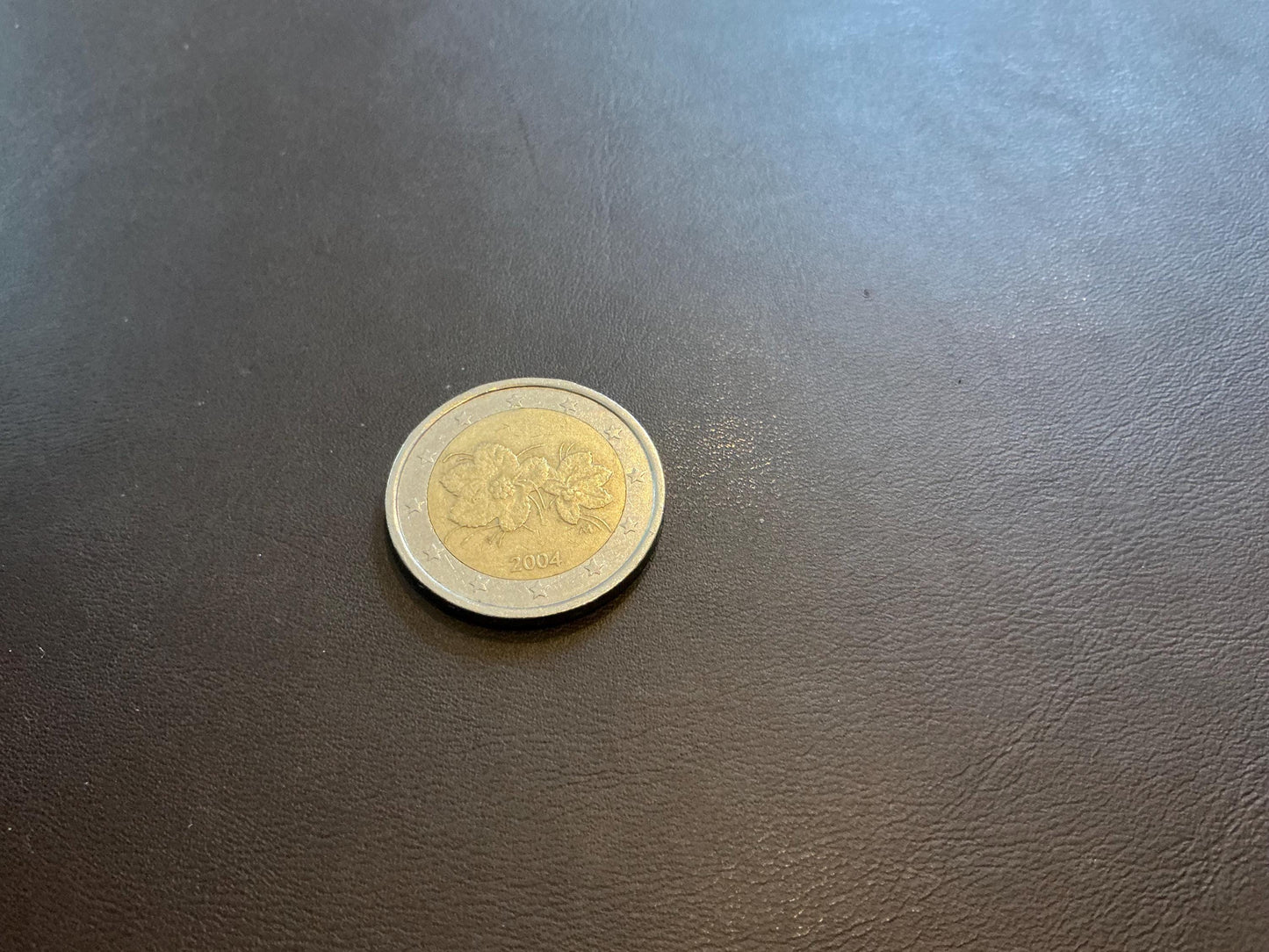 2004 Finland 2 Euro Raspberry Blossoms