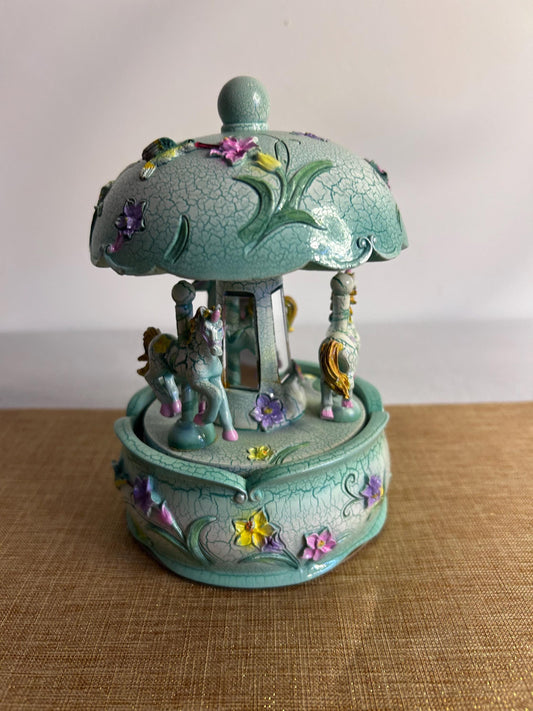 Enchanting Carousel Music Box