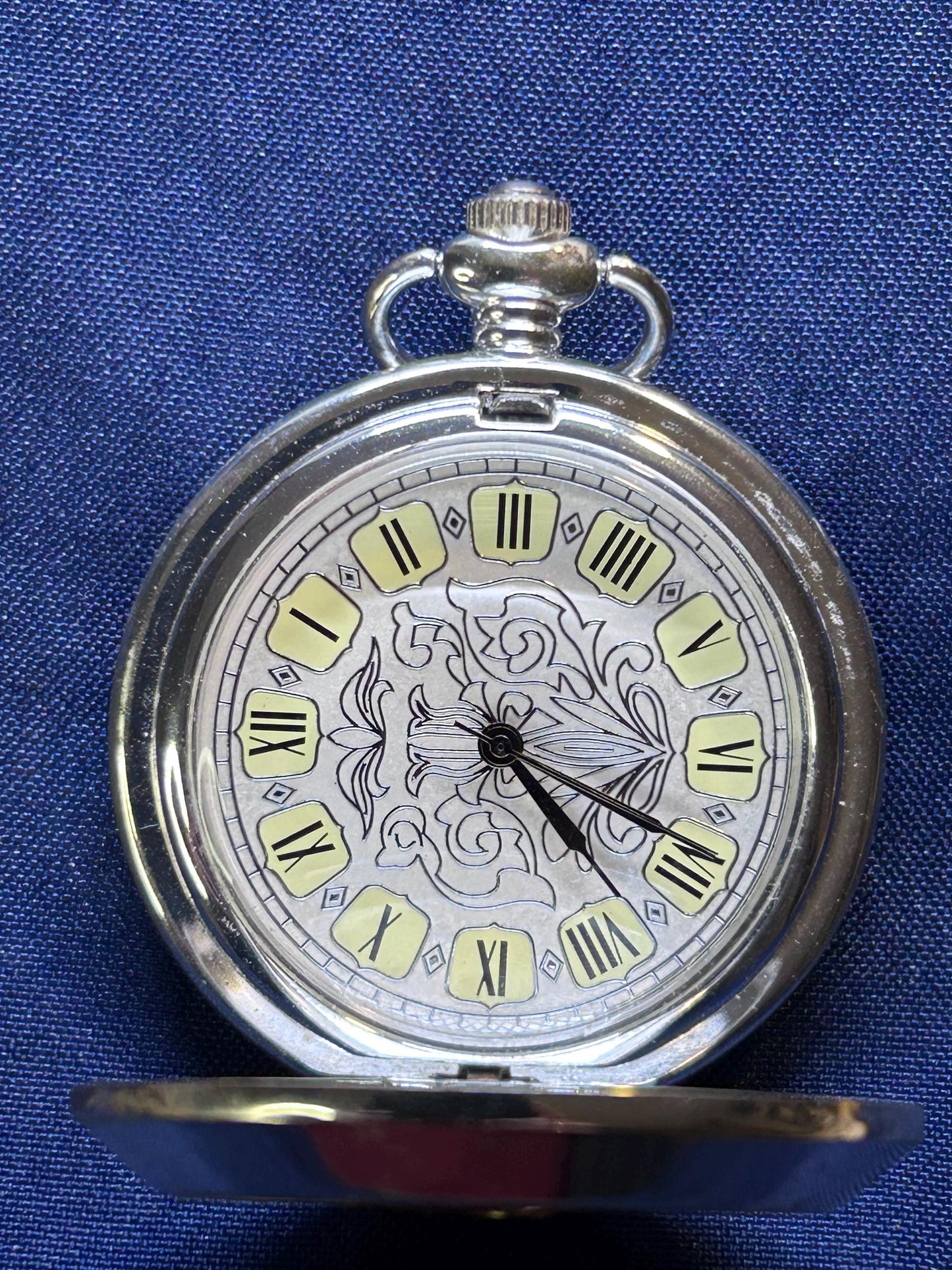 Vintage watch with Napoleonic embossing